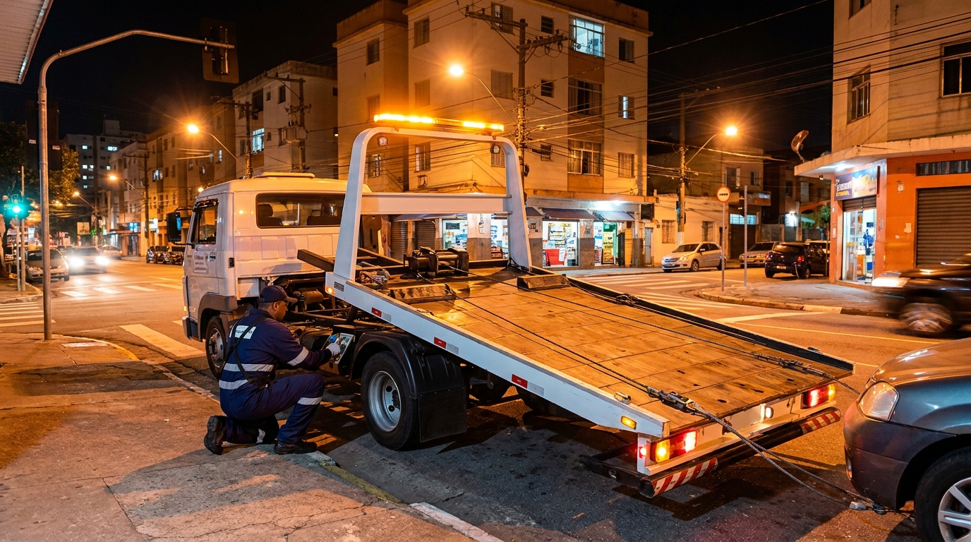 Guincho 24h profissional em Contagem‑MG