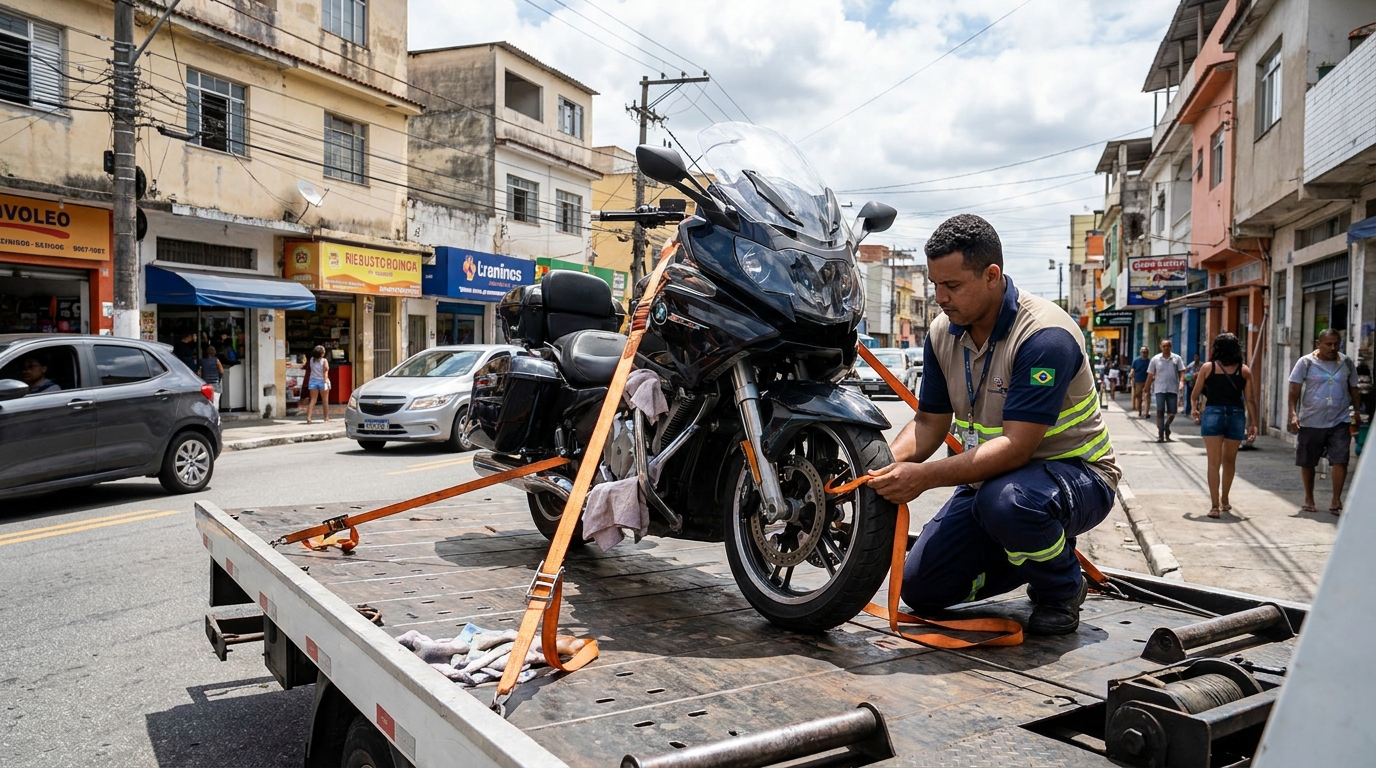 Remoção de Moto em Pane em Contagem‑MG